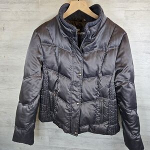 Guess Gray Puffer Jacket